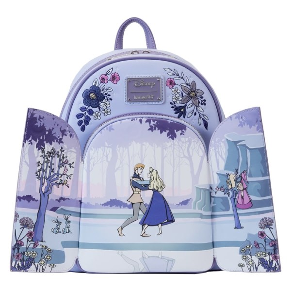 MINI-RUCKSACK „Dornröschen 65. Jubiläum Scene Floral“ – DISNEY LOUNGEFLY
