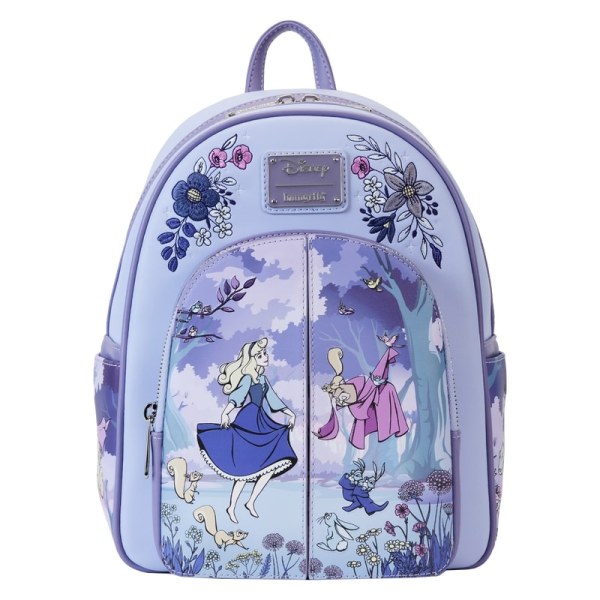 MINI-RUCKSACK „Dornröschen 65. Jubiläum Scene Floral“ – DISNEY LOUNGEFLY
