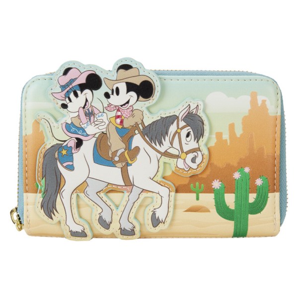 Geldbörse Mickey & Minnie Western – DISNEY LOUNGEFLY