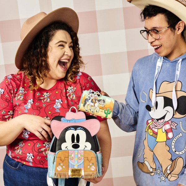 Geldbörse Mickey & Minnie Western – DISNEY LOUNGEFLY