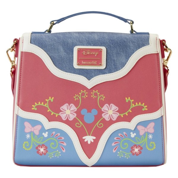 Mickey und Minnie Western-Schultertasche mit Fransen – DISNEY LOUNGEFLY