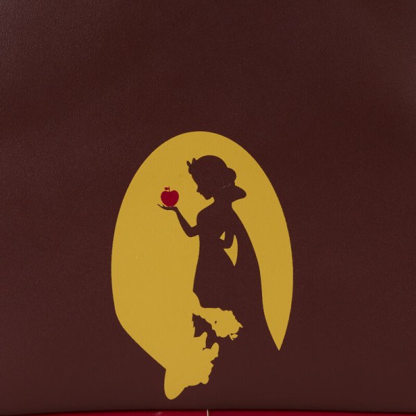 Schneeweißer MINI-RUCKSACK aus gestepptem Samt – DISNEY LOUNGEFLY