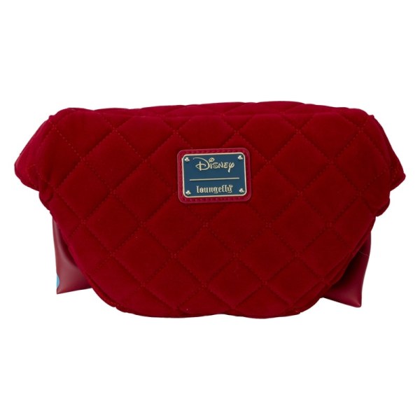 Schneewittchen-Gürteltasche aus gestepptem Samt – DISNEY LOUNGEFLY