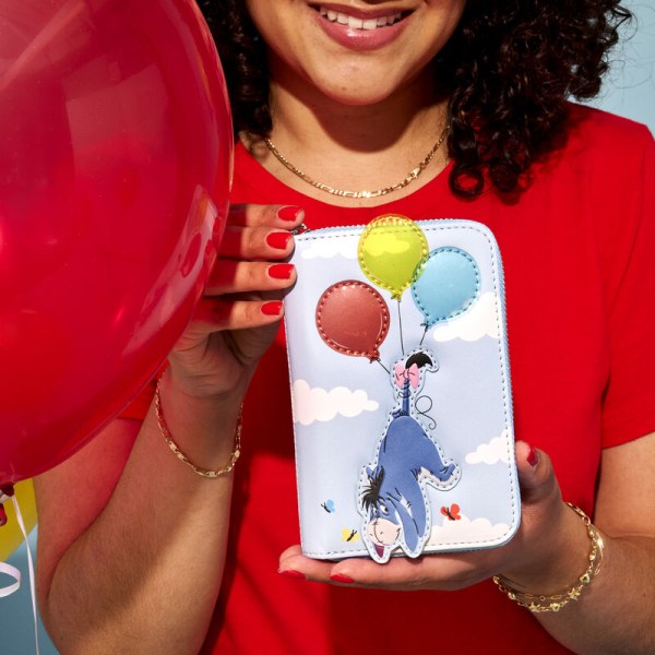 Geldbörse Winnie und seine Freunde schweben auf Luftballons – DISNEY LOUNGEFLY