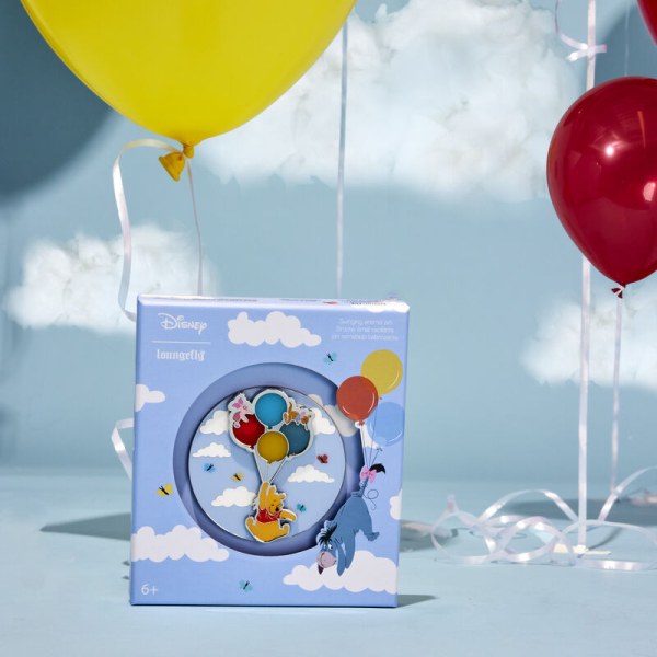 Sammler-PIN Winnie und ihre Freunde schweben mit Luftballons weiter. Limitierte Auflage – Disney