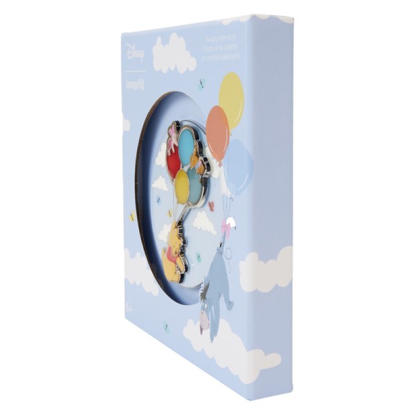 Sammler-PIN Winnie und ihre Freunde schweben mit Luftballons weiter. Limitierte Auflage – Disney