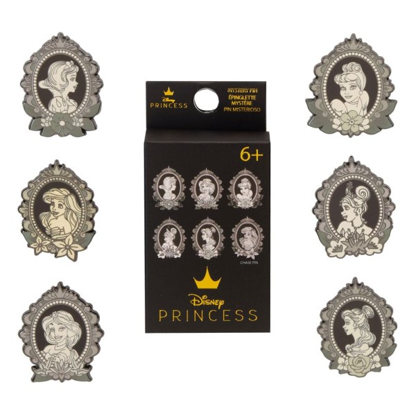 MYSTERY PIN Prinzessin Cameo Porzellanporträts – Disney