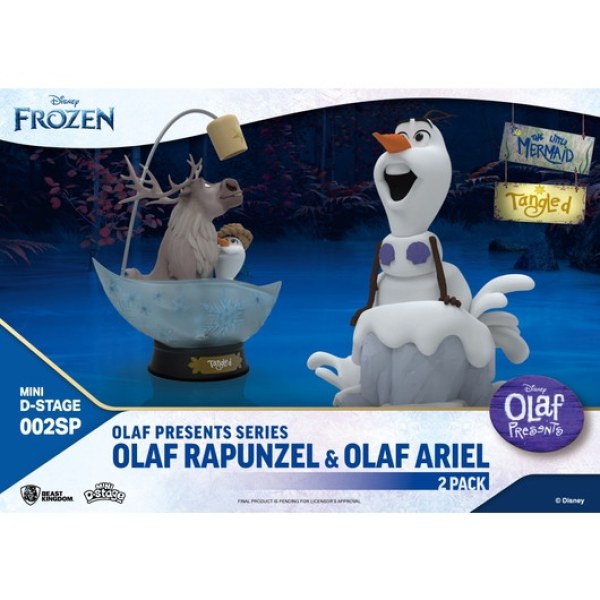 Olaf Rapunzel und Olaf Ariel – DISNEY MINI D-STAGE
