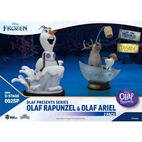 Olaf Rapunzel und Olaf Ariel – DISNEY MINI D-STAGE