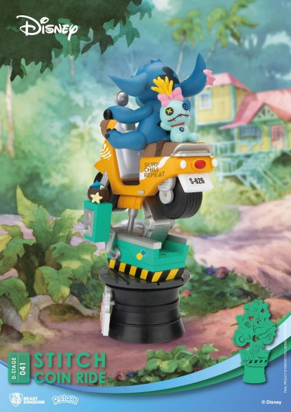 Stitch Coin Ride – Disney D-Stage