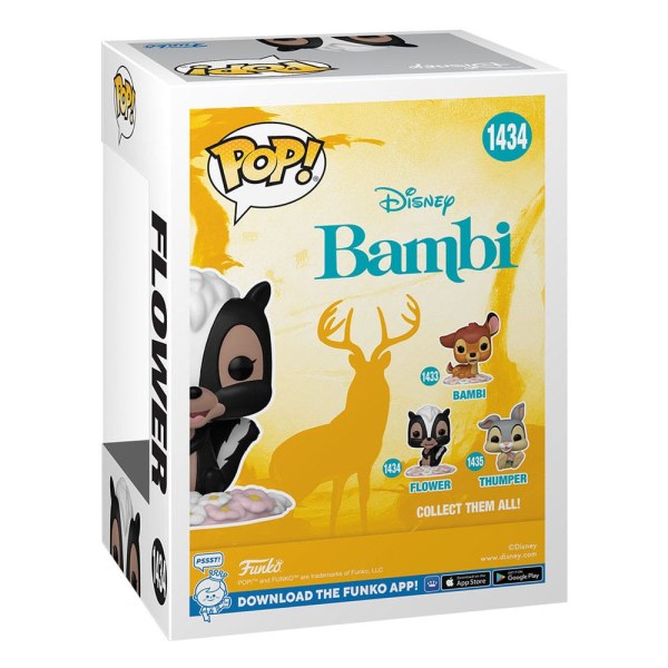 Funko Pop! 1434 – Blumen Bambi zum 80. Jahrestag – Disney