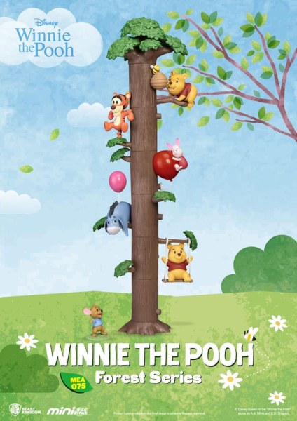 Set mit 6 Minifiguren Winnie the Pooh Forest-Serie – Disney Mini Egg Attack