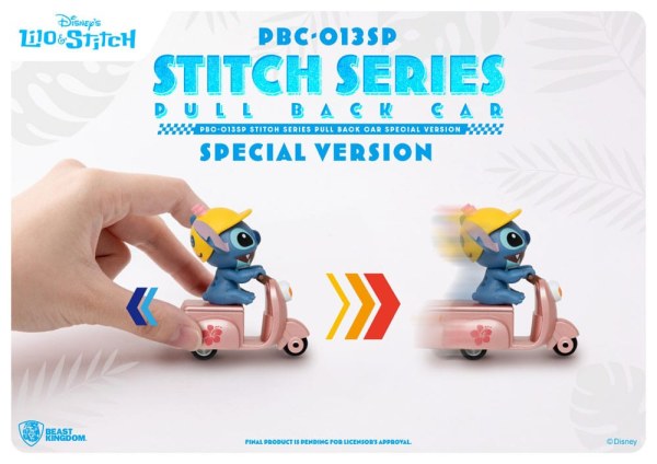 Packung mit 6 Figuren Stitch im Auto Special Edition – Disney