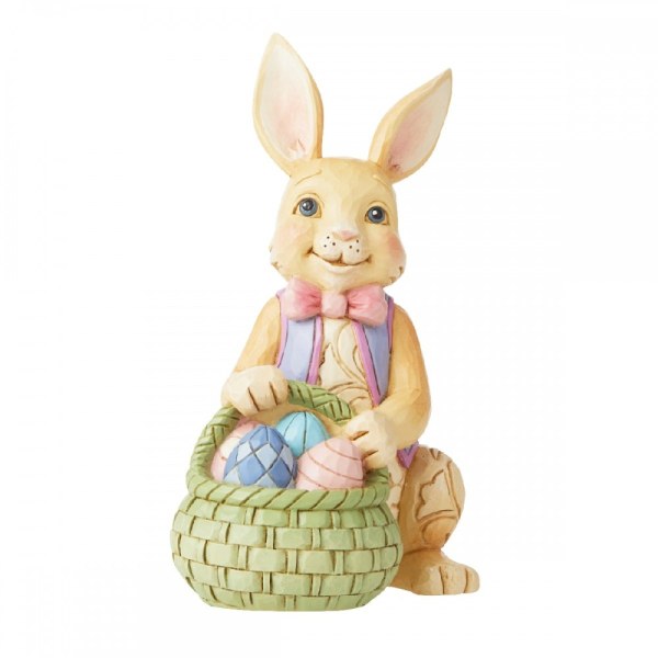 MINIFIGUR HASE MIT OSTERN – JIM SHORE HEARTWOOD CREEK