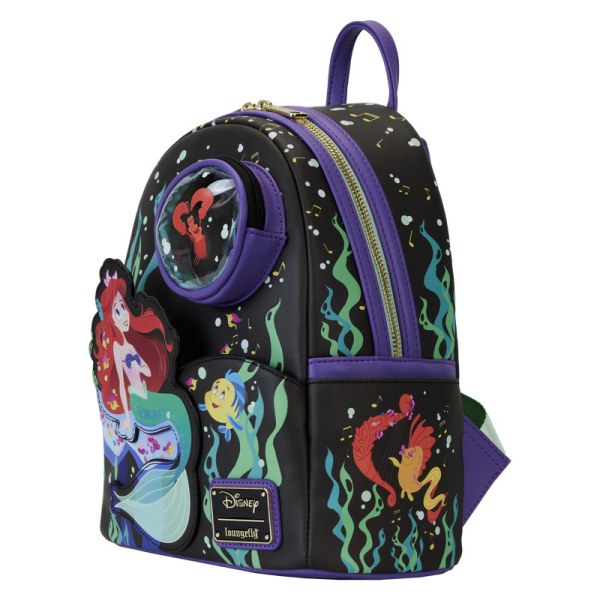 MINI-RUCKSACK Die Kleine Meerjungfrau zum 35-jährigen Jubiläum „Life is the Bubbles“ – DISNEY LOUNGEFLY