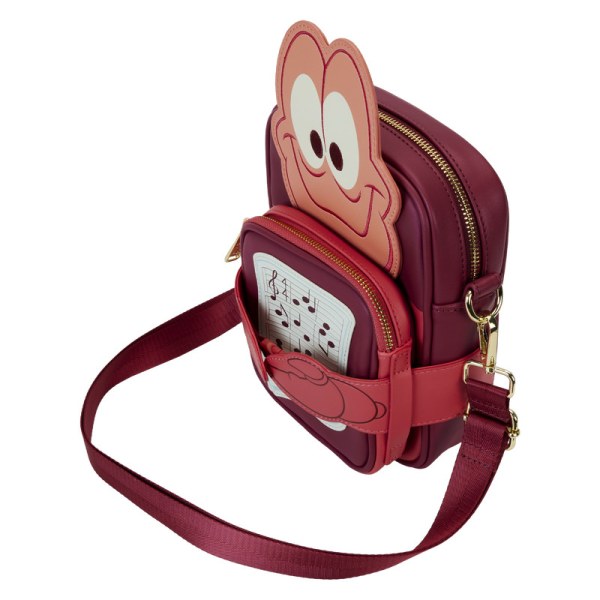 Umhängetasche mit Münztasche Die Kleine Meerjungfrau 35. Jahrestag Sebastian Crossbuddies® Cosplay - DISNEY LOUNGEFLY