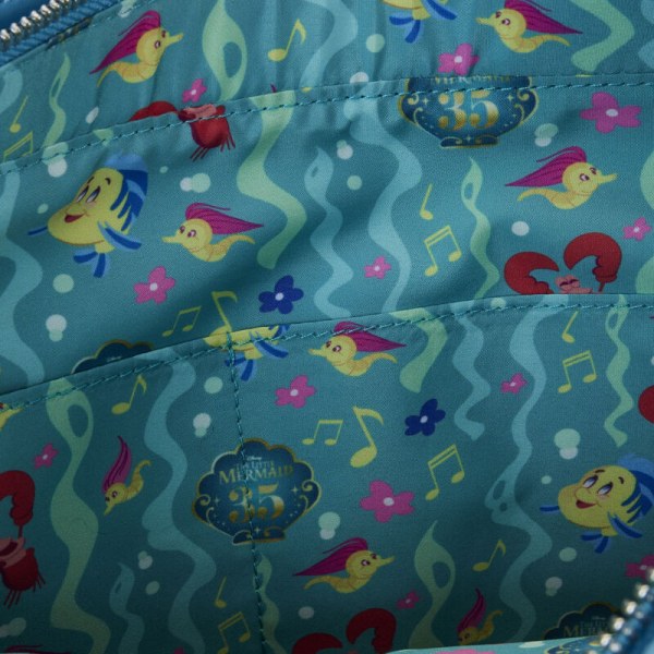 Tragetasche „Die Kleine Meerjungfrau“ zum 35-jährigen Jubiläum „Life is the Bubbles“ – DISNEY LOUNGEFLY