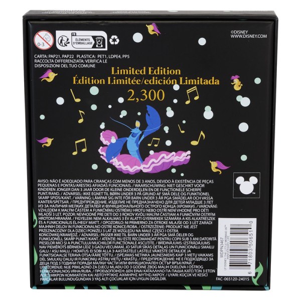 Sammler-PIN Die Kleine Meerjungfrau zum 35. Jubiläum Life is the Bubbles Limited Edition – Disney