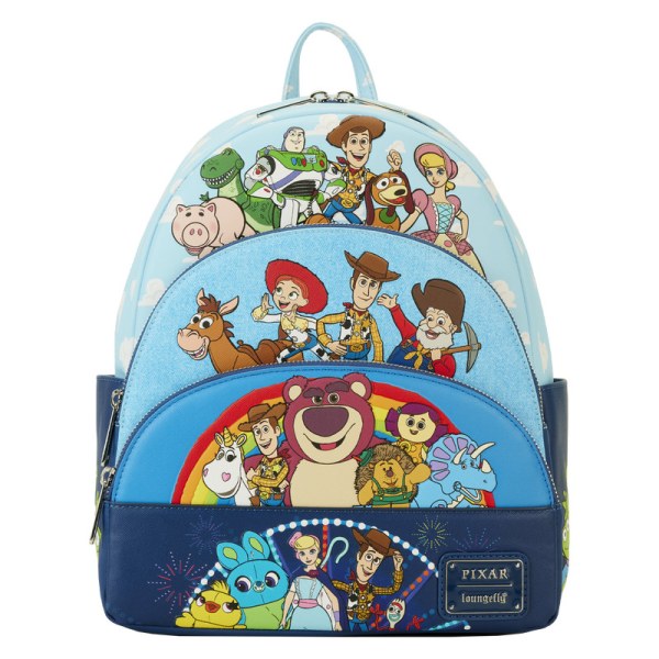 MINI-RUCKSACK Toy Story Zusammenarbeit Triple Pocket – DISNEY LOUNGEFLY