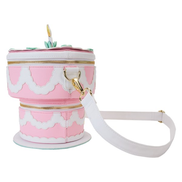 SCHULTERTASCHE Alice im Wunderland Ungeburtstagskuchen – DISNEY LOUNGEFLY