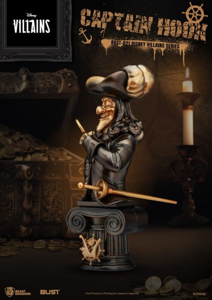 Büste Captain Hook – Disney Villains Series