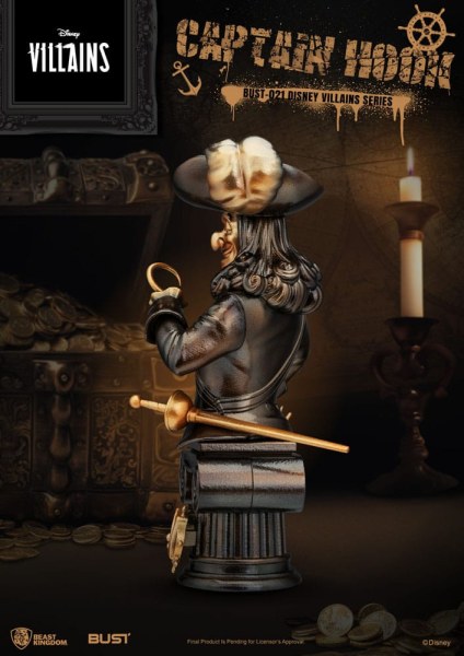 Büste Captain Hook – Disney Villains Series
