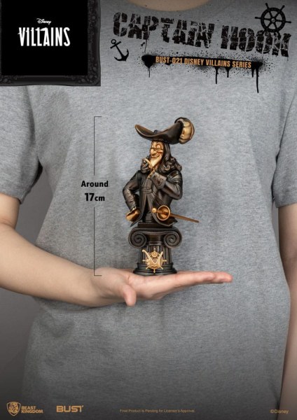 Büste Captain Hook – Disney Villains Series