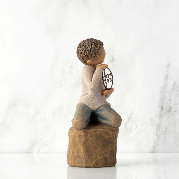 Ich LIEBE DICH AUCH – WILLOW TREE