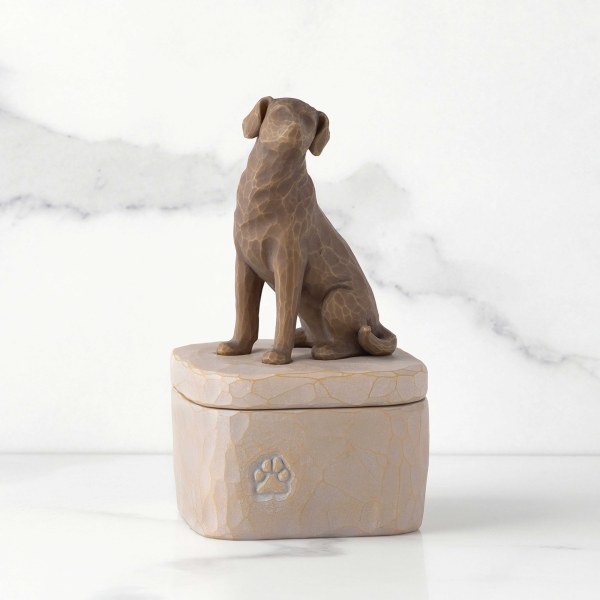 LOVE MY DOG DARK Andenkenbox – WILLOW TREE
