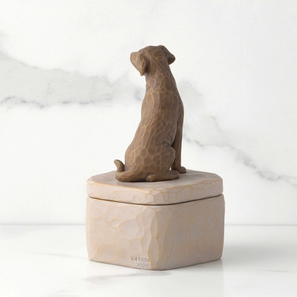 LOVE MY DOG DARK Andenkenbox – WILLOW TREE