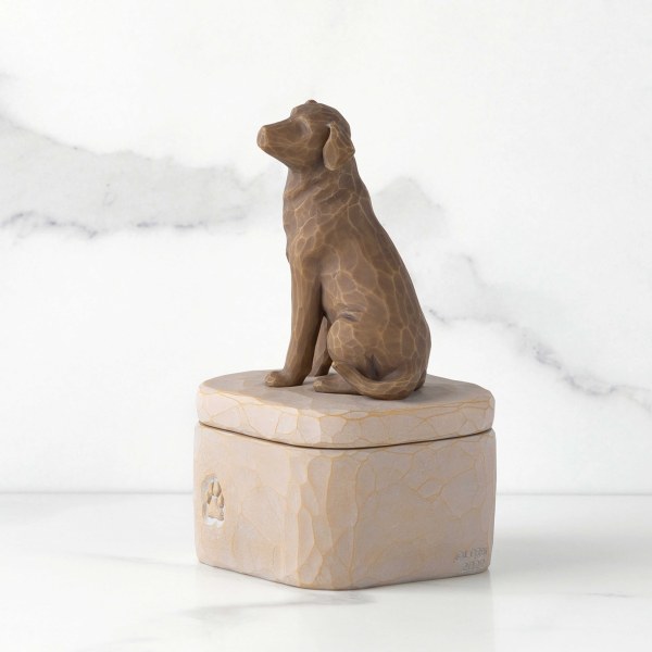 LOVE MY DOG DARK Andenkenbox – WILLOW TREE