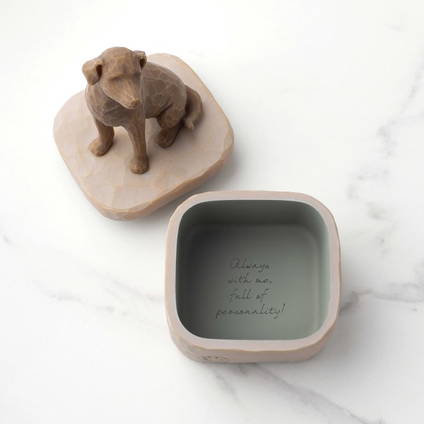 LOVE MY DOG DARK Andenkenbox – WILLOW TREE