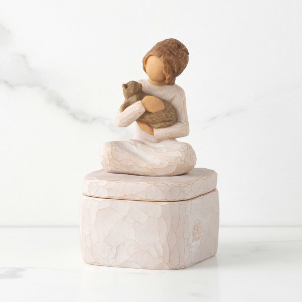 Freundlichkeit Mädchen-Andenkenbox –  WILLOW TREE