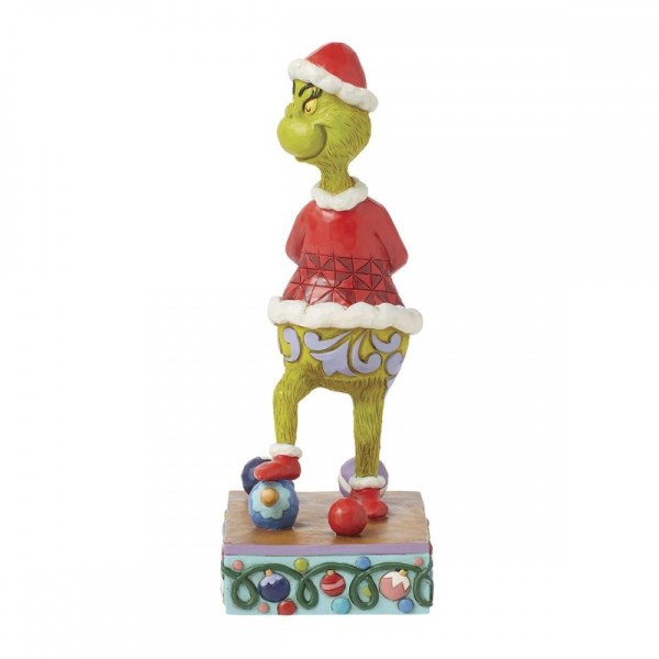 GRINCH TRITT AUF ORNAMENT - JIM SHORE GRINCH