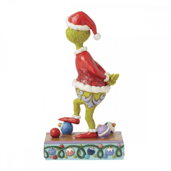 GRINCH TRITT AUF ORNAMENT - JIM SHORE GRINCH