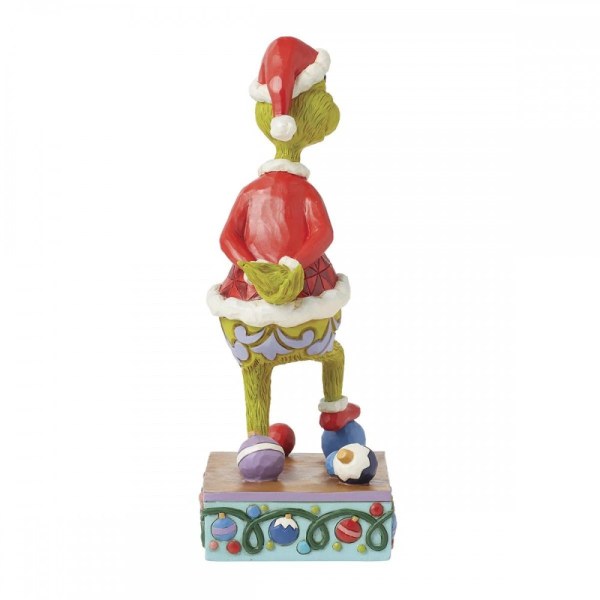 GRINCH TRITT AUF ORNAMENT - JIM SHORE GRINCH