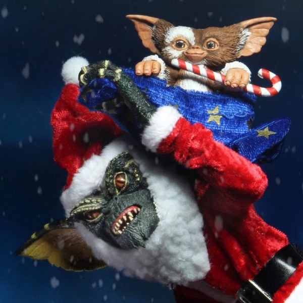 GREMLINS – ACTION FIGUR – SANTA STRIPE & GIZMO