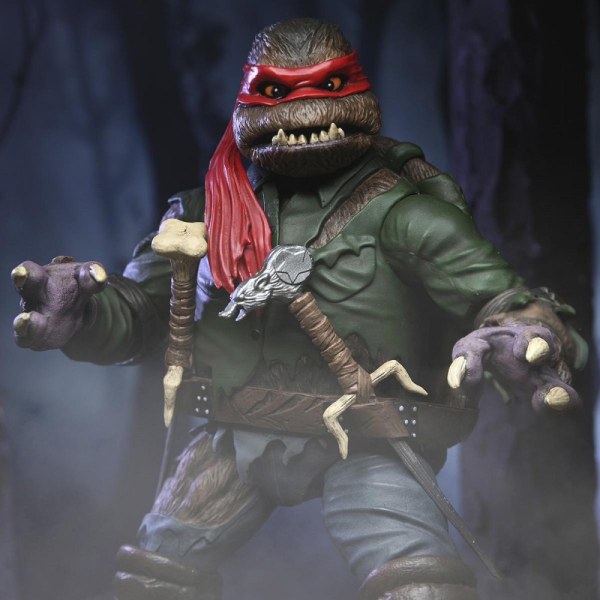 UNIVERSAL MONSTERS X NINJA TURTLES – ACTIONFIGUR – ULTIMATE RAPHAEL WOLFMAN