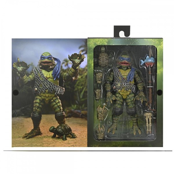 UNIVERSAL MONSTERS X NINJA TURTLES - ACTIONFIGUR – LEONARDO DIE KREATUR