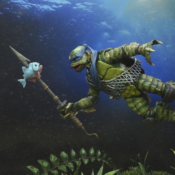 UNIVERSAL MONSTERS X NINJA TURTLES - ACTIONFIGUR – LEONARDO DIE KREATUR