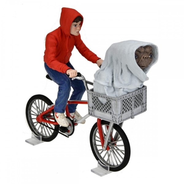 E.T. 40. JAHRESTAG – ACTION FIGUR – ELLIOTT & E.T. MIT DEM FAHRRAD