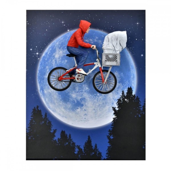 E.T. 40. JAHRESTAG – ACTION FIGUR – ELLIOTT & E.T. MIT DEM FAHRRAD