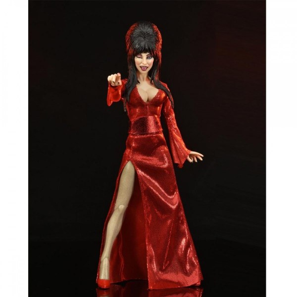 ELVIRA – BEKLEIDETE ACTIONFIGUR – ELVIRA „ROT, SCHRECK UND BOO“