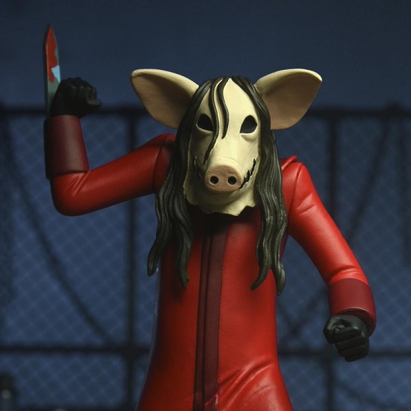 SAW – ACTIONFIGUR – TOONY TERRORS JIGSAW (ROTES GEWAND)