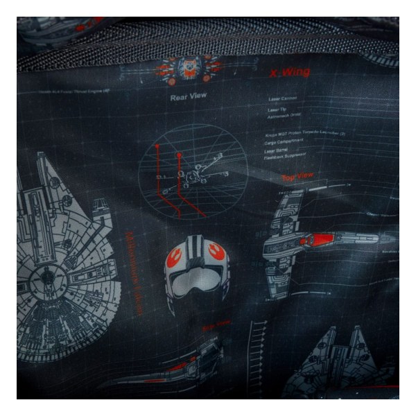 Schultertasche Arc figural Rebellenallianz The Everyday Collectiv - Star Wars Loungefly