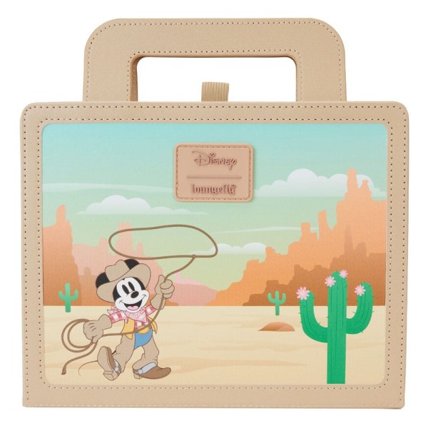 Notizbuch Western Mickey und Minnie Lunchbox - Disney Loungefly