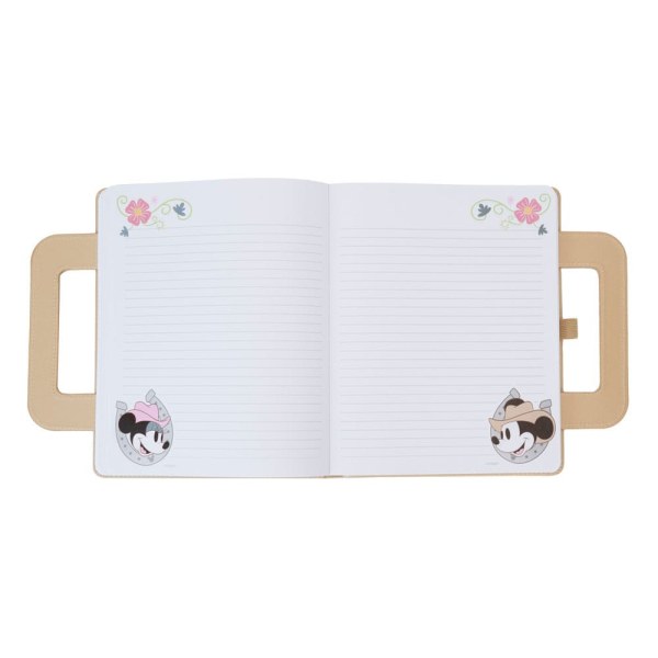 Notizbuch Western Mickey und Minnie Lunchbox - Disney Loungefly