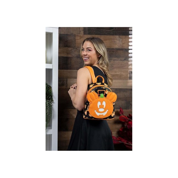 Mini-Rucksack Mickey Halloween Mick-O-Lantern - Disney Loungefly