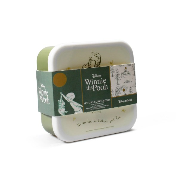 3er Set Snackbox Winnie Puuh