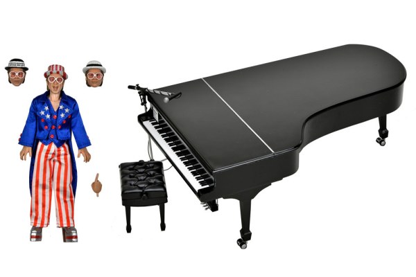Elton John Figur bekleidet Live in '76 Deluxe Set 20 cm